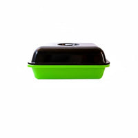 Legume Sprouting Pot, Hydroponic Sprout Tray, Mesh Nursery Tray, Home Soilless Cultivation, Black Cover, Large Capacity, PP