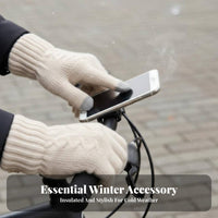 Touchscreen Winter Gloves Thickened Thermal Touchscreen Gloves Hand Gear Soft & Comfortable Double Level for Adults