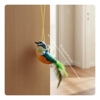Chirping Feline Bird Toy Cat Exercise Toy  Self-Entertainment Pet Supply Motion Activated for Cats