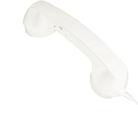 USB-C Handset Built-in Mic Retro Phone Handset Vintage Telephone Receiver Glossy Finish Mobile Accessory Ergonomic Grip