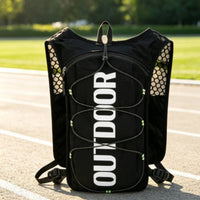 Lightweight Running Vest Breathable Backpack with Adjustable Straps Slim Hydration Pack Snug Fit for Runners, Cyclists, Hikers, Cycling, Outdoor Training