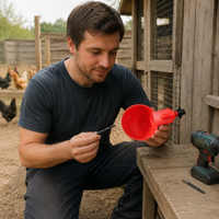 automatic poultry waterer