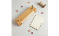 Wooden Bookbinding Press Versatile Use Bookbinding Screw Press Reversible Manual Paper Clamp for DIY Enthusiasts