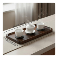 Decorative Tray Tea Serving Board Tableware Smooth Surface