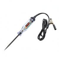 Alligator Clip Test Pen Transparent Handle Automotive Test Pen Electrical Tip Tester 190 Mm