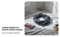 closely-packed fibers interior Sander particulate Skirt Universal Fit Brush barrier Easy to Install Power Tool Part long-lasting Design for Construction Workers, DIY hobbyists, Professionals, Home Renovation, Interior Finishing, Workshop