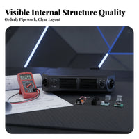 Black Housing Car a/c Evaporator Assembly Rectangular Shape Automotive Evaporator Control Knobs Auto Parts Side Vents