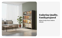 Multi-Tier Cabinet with Flip Doors Debris-Shieldedresistant Book Storage Single-Tier Design Book Rack for Apartment Dwellers, Residents, Study Room