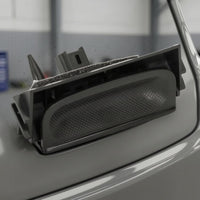 Black Rear Luggage Switch Plastic Tailgate Release Switch Textured Trunk Release Button Rectangular