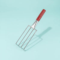 Beach Digging Rake Stainless Steel Digging Fork Rust Resistant Beachcombing Rake for Adults, Kids, Beach, Seaside, Mudflats