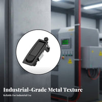 Power Box Lock Sturdy Duty Flush Mount Cabinet Lock Professional Enclosure Latch for Distribution Boxes