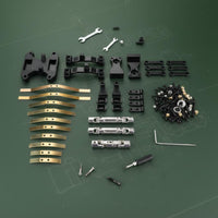 Metal Drive Shaft Shock Absorption System Kit Improved Performance 6WD Truck Parts Aluminum Alloy RC Truck Leaf Spring Upgrade Set