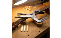 Fret Press with Curvature Inserts Adjustable Handheld Fret Simple to Use to Use Fretting Tool for Instrument Workshop