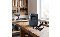 Lithium Battery Charger Compact Direct-Connect Battery Charger Safe Efficient for DIYers, Workshop, Garage