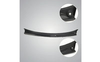 Windshield Cowl Panel Plastic Windshield Wiper Cover Trim Cowl Cap Easy Installation Auto Part Curved for Car Owners