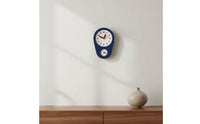 Weekday Wall Clock Simple Decorative Wall-Hung Clock Large Face Timepiece for Living Room