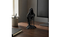 Festive Gift Melting Grim Reaper Statue Collectible Melting Grim Reaper Figurine Dark Humor Medieval Death Figurine Miniature for Desk, Office, Study