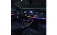 Car Ambient Lighting Kit Flexible Acrylic Neon Strip Lights Car Interior Lights Slim for Drivers, Dashboard, Center Console