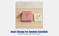 PU Leather Book Sleeve, Notebook Bag, Fastener Protective Case, Minimalist Handbag, Multi-Compartment Organizer