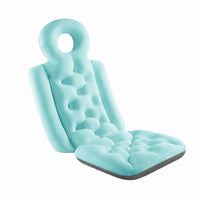 Skin-Friendly Material Full Body Bath Pillow Single-Piece Design Full Body Bath Mat Thick Padding Bathtub Backrest Cushion Quick Drying for Adults