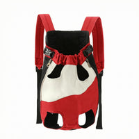 Pet Backpack Carrier Padded Straps Hands Unrestricted Dog Carrier Backpack Wearable Pack Adjustable Buckles