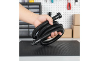 Hand Pump Hose with Fittings Flexible Corrugated Pump Hose Replacement for Paddleboarders
