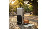 Lock Clasps Clamshell Saxophone Case Front Pocket Hard Saxophone Case Rounded Corners Lined Interior for Back Carrying