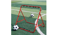 Black Soccer Rebound Net Reinforced Edges Soccer Training Net Mesh Athletic Gear Hand-Finished
