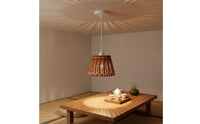Fits E27 Base Woven Lamp Shade Handwoven Woven Paper Rope Lampshade Easy Installation Paper Rope Light Cover Lightweight for Homestay Owners, DIY Enthusiasts, Cafe, Restaurant