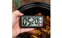 1 Piece Countdown Timer Digital Clock Large Display Cooking Timer Loud Audio Magnetic Kitchen Timer Classroom Timer Suitable for Cooking Exercise Study