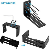Adjustable Door Barrier Bracket U-Shape