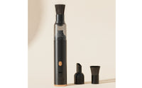 Mini Vacuum with Brush Attachment Lightweight Handheld Vacuum Cleaner for Baristas, Desk, Countertop