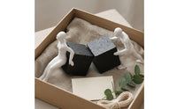 Abstract Human Bookends Decorative Home Decor for Office Desk