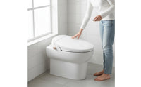 Instant Heating Smart Bidet Toilet Seat Body Sensor Handheld Controller Control Bidet Seat LED Display for Home