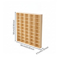 Toy Car Display Shelf Open-Face Toy Car Display Case Space-Saving Compartment Shelf for Hobby Room, Playroom, Bedroom