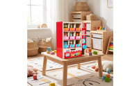 Toy Dispensing Machine with Tokens Fine Motor Skills Wooden Dispensing Machine Hands-on for Preschoolers, Kindergarten