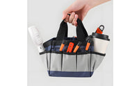 Waterproof Gardening Tool Tote Bag Large Capacity Oxford Cloth Garden Tote Water Resistant Garden Tool Bag Long-Lasting for Gardeners, Handymen, Yard Work, Home Repair