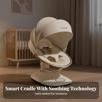 Electric Baby Swinging Motioning Seat Bluetooth Music Electric Swinging Motioning Seat Smart Durationr Infant Swinging Motioning Seat