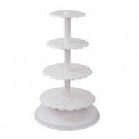 Cake Stand Stable 4 Tier Cake Culinary Stand Grade Dessert Display for Dessert Makers, Parties