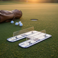 Golf Putting Alignment Mirror Posture Correction Golf Putting Mirror Reflective Surface Putter Practice Tool for Beginners, Home