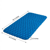 Air Mattress for Outdoor Adventures, Comfortable Camping Mat and Sleeping Mat, Lightweight Roll Mat Camping with Waterproof Mat, Hiking Pad