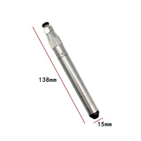 Sanding Pen Stainless Steel Air Sanding Pen Air Sander Handheld Pneumatic Sander Knurled for Jewelers, Jewelry Polishing