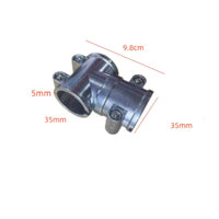 Metal T-Leg Clamp Screw-Fastened Drum Rack T Clamp Silver Drum Rack Tube Clip Stable for Drummers, Technicians, Stage