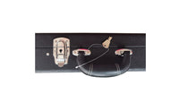 Square Electric Guitar Case Scratch Resistant Electric Guitar Hard Case Secure Latch Musical Instrument Gear for Travel