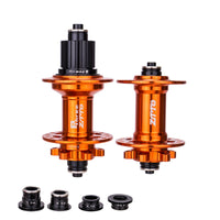 Front and Rear Hub Pair Bearings 32 Hole Lightweight Freewheel Hub for Cyclists, Wheel Building, Trail Riding
