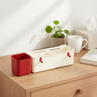 Bed Rail Organizer No Installation Bedside Hanging Organizer for Dorm Room