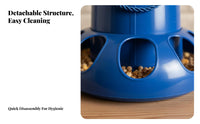 Automatic Pigeon Feeder Sturdy Duty Automatic Chicken Feeder Weight-Based Fodder Dispenser Rustproof Farm Supply 16 Feeding