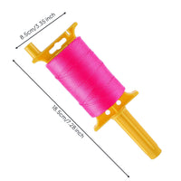 Masonry Line with Spool Handheld Construction String with Handle Ergonomic Twine Reel for Bricklaying