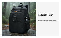 Large Capacity Camera Backpack Shockproof Camera and Laptop Backpack Tripod Holder for Photographers, Travelers, Outdoor, Hiking