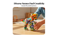 astrological creature tiny building brick Model Assembly Fun assembleion building brick creature Figure three-dimensional Sculpture